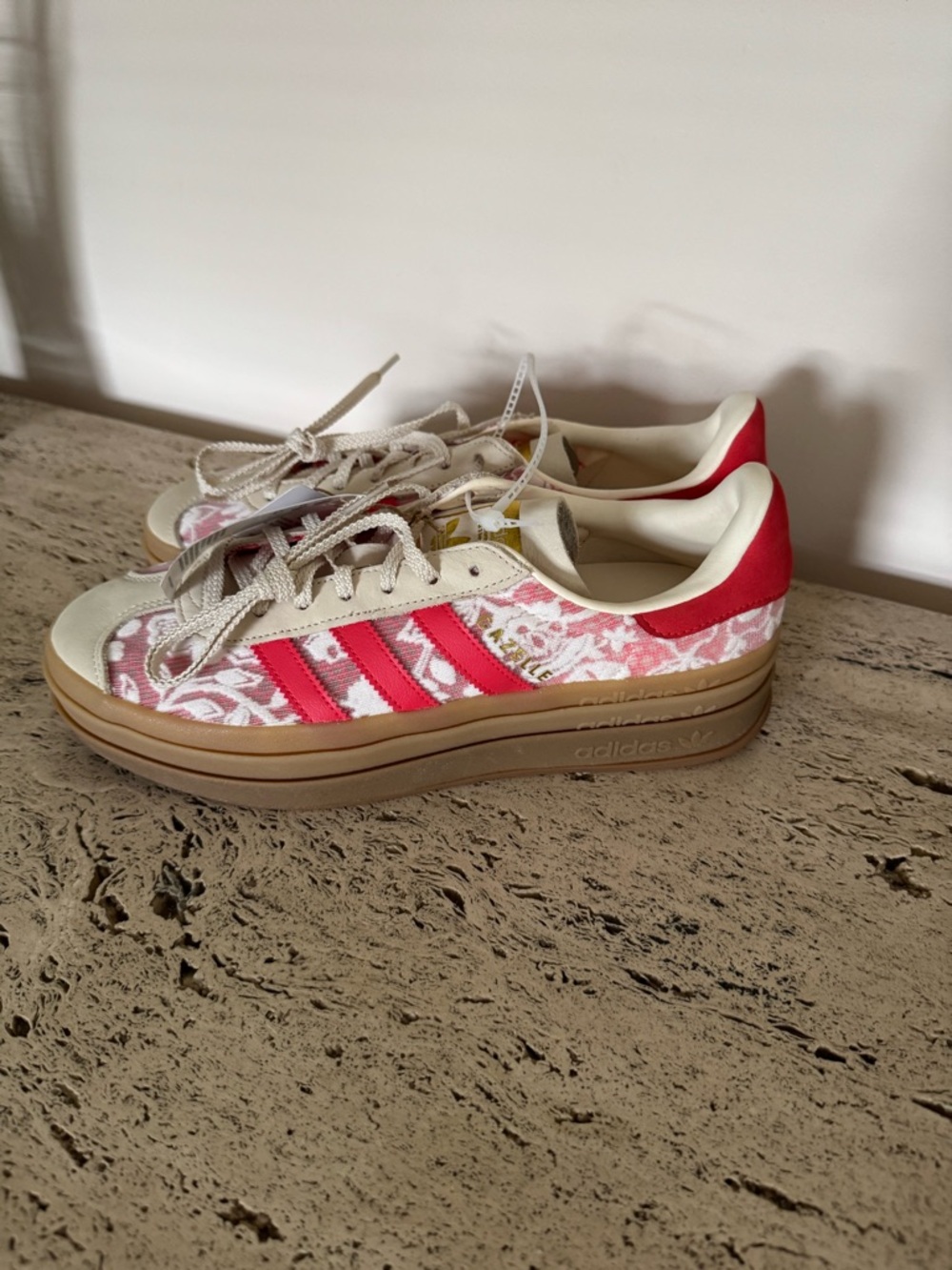 adidas Gazelle Bold x Liberty London floral sneakers. Size 10. MSRP $158 - Picture 8 of 17